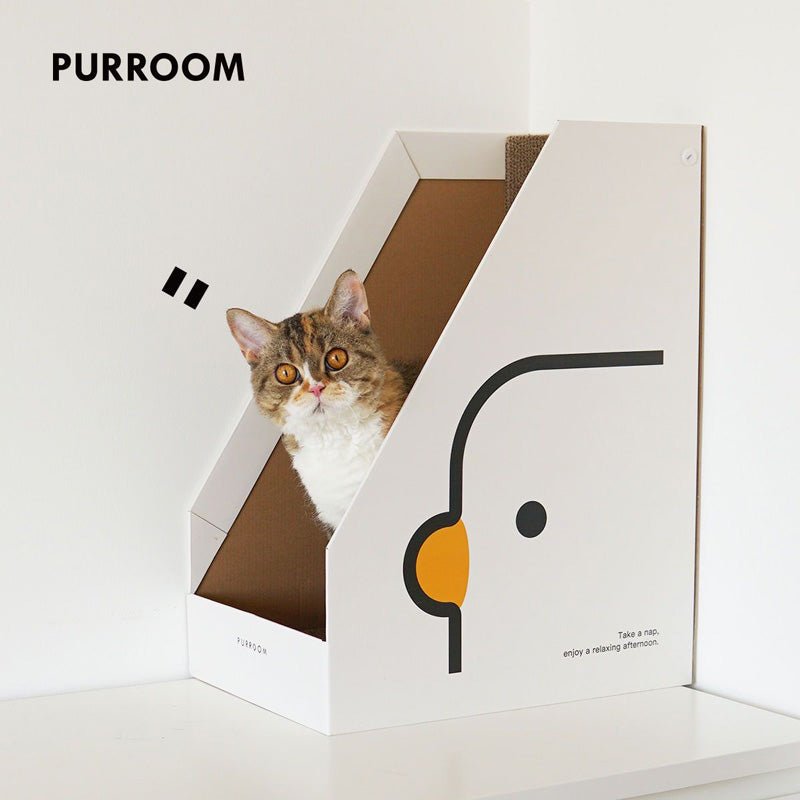 Purroom Book Stand Scratcher - CreatureLand