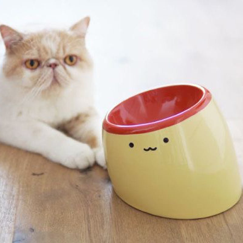 Purroom Pudding Ceramic Pet Food Bowl - CreatureLand