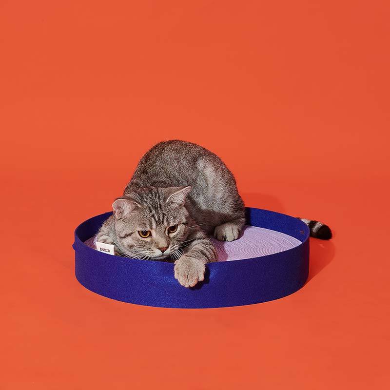 Purrre Felt Cat Scratcher (2 Colours) - CreatureLand