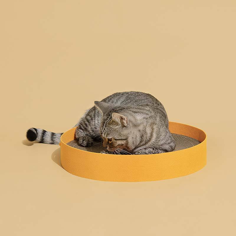 Purrre Felt Cat Scratcher (2 Colours) - CreatureLand