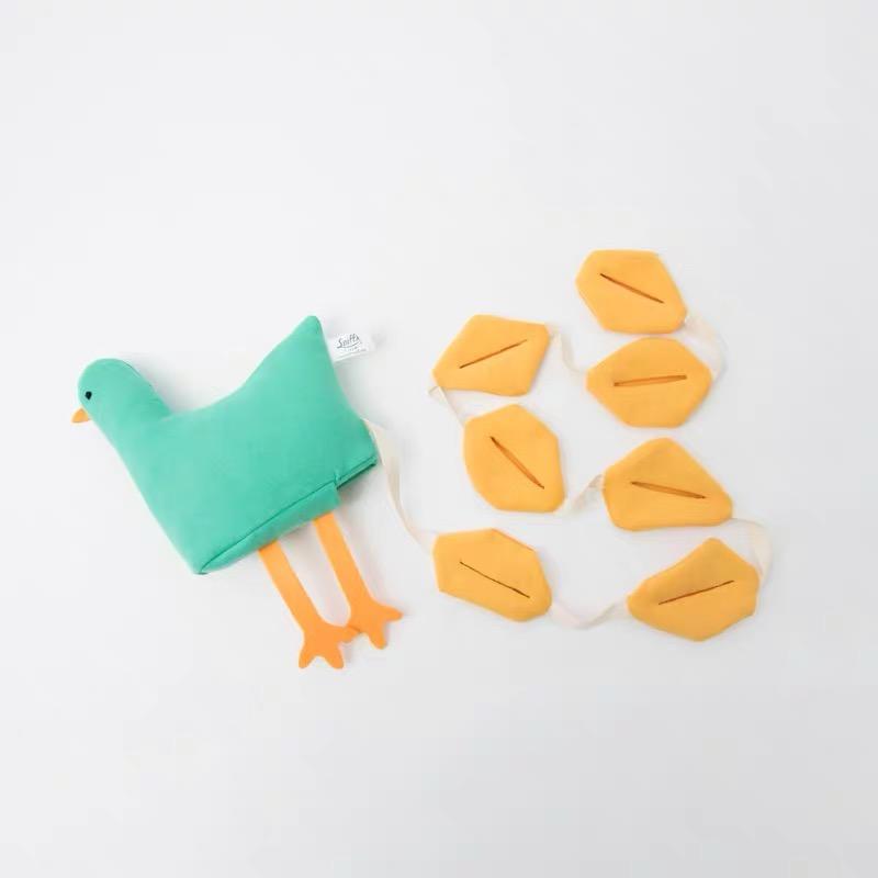 Sniff's Friends Golden Goose Nose Work Toy - Emerald - CreatureLand