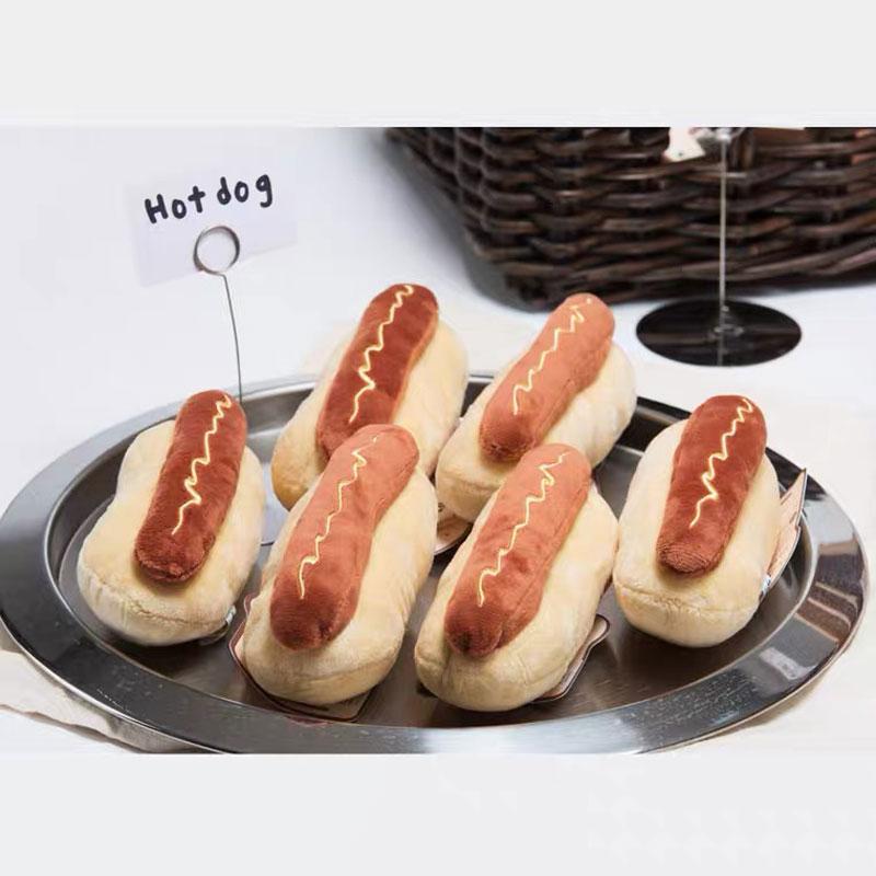 Sniff's Friends Hotdog Bun Dog Toy - CreatureLand