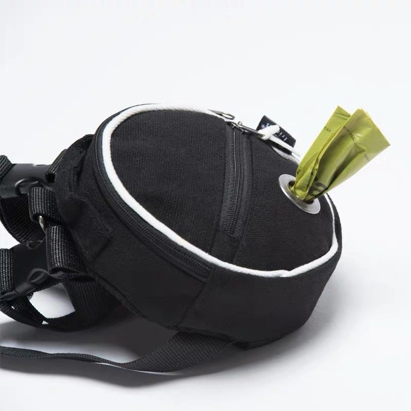 Sniff's Friends Tambourine Harness Backpack - Black - CreatureLand