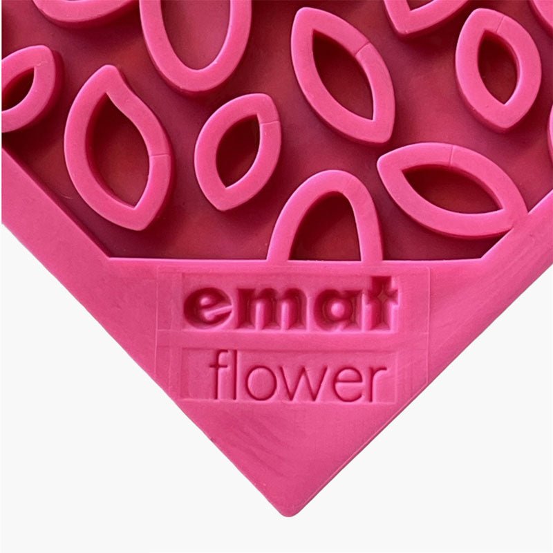 Sodapup Enrichment Licking Mat - Flower Power (Large) - CreatureLand