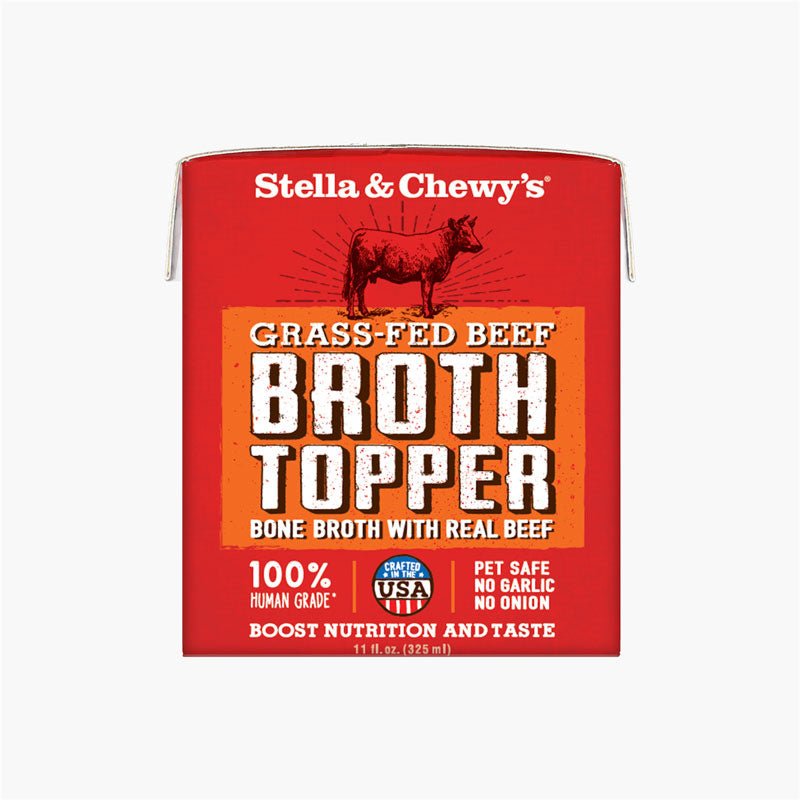 Stella & Chewy's Broth Topper | Grass-Fed Beef (11 fl oz) - CreatureLand