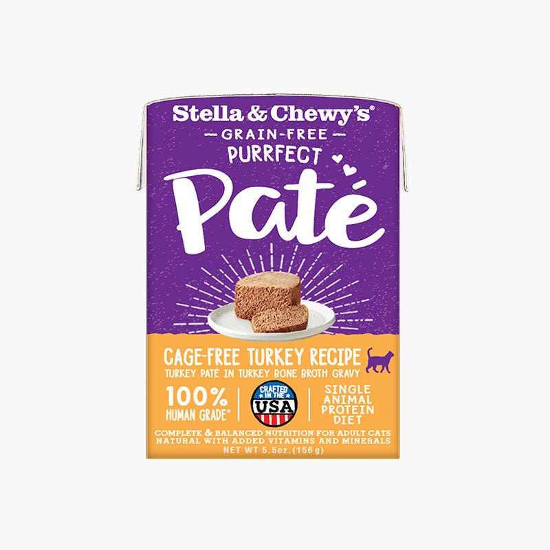 Stella & Chewy's Carnivore Cravings Purrfect Pate - Cage-Free Turkey (5.5oz) - CreatureLand