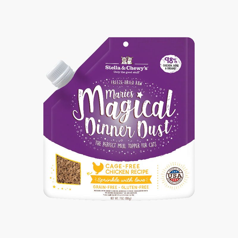Stella & Chewy's Copy of Stella & Chewy’s Marie’s Magical Dinner Dust - Chicken Freeze-Dried Cat Food Topper ( 7oz ) - CreatureLand