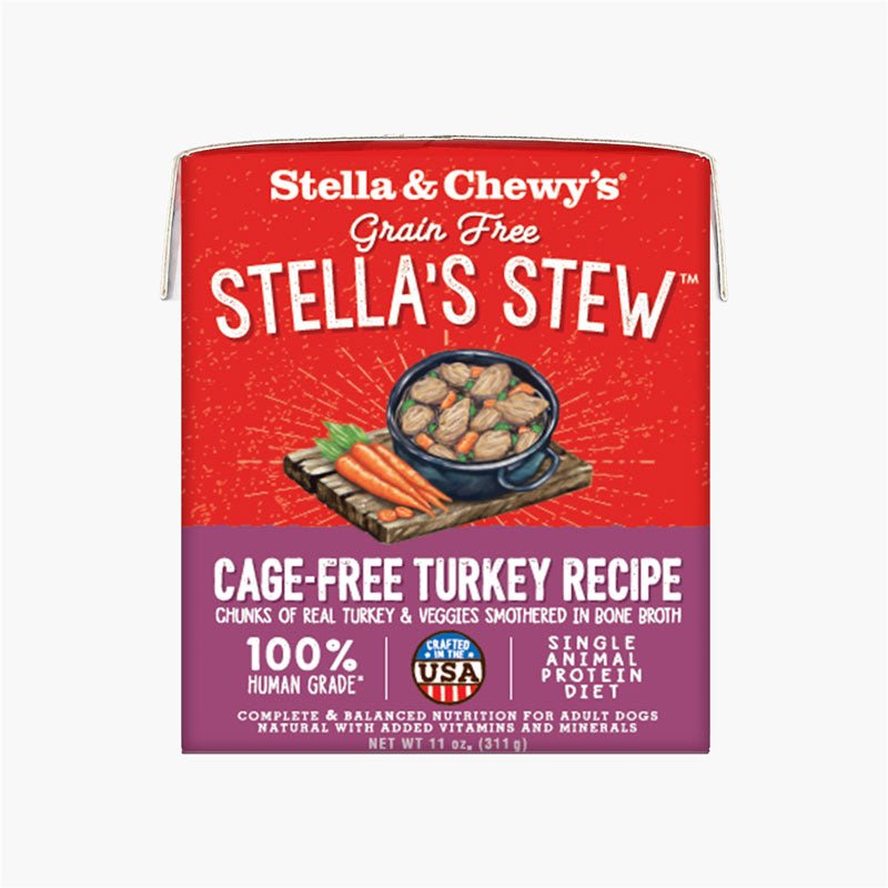 Stella & Chewy's Stella's Stew | Cage-Free Turkey (11oz) - CreatureLand