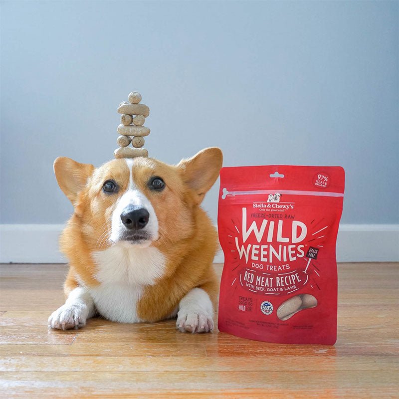 Stella & Chewy's Wild Weenies | Red Meat Freeze-Dried Raw Dog Treats (3.25oz) - CreatureLand