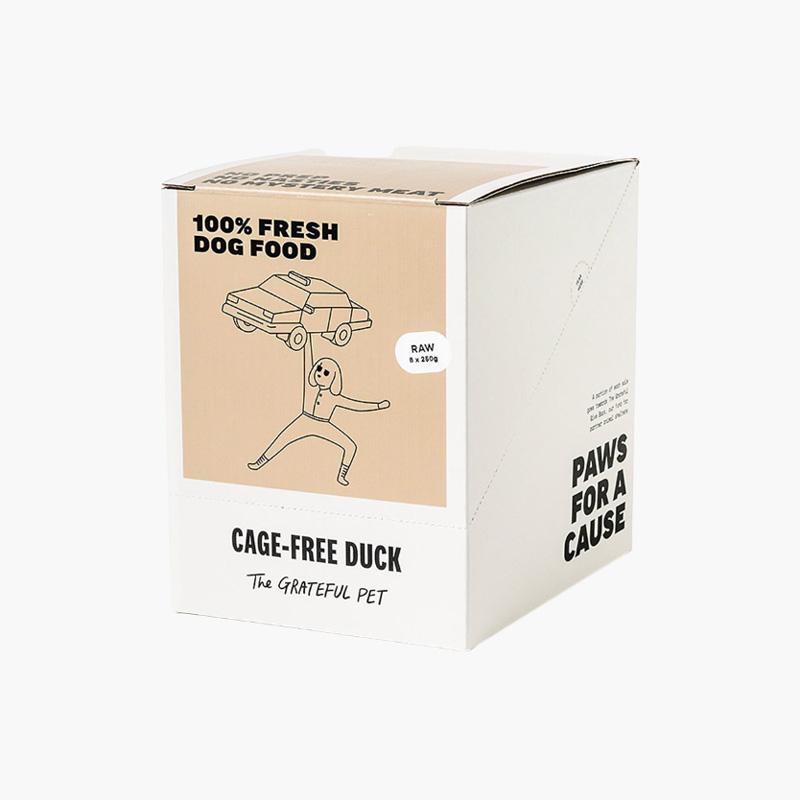 The Grateful Pet Raw Cage-Free Duck - 2kg (250g x 8) - CreatureLand
