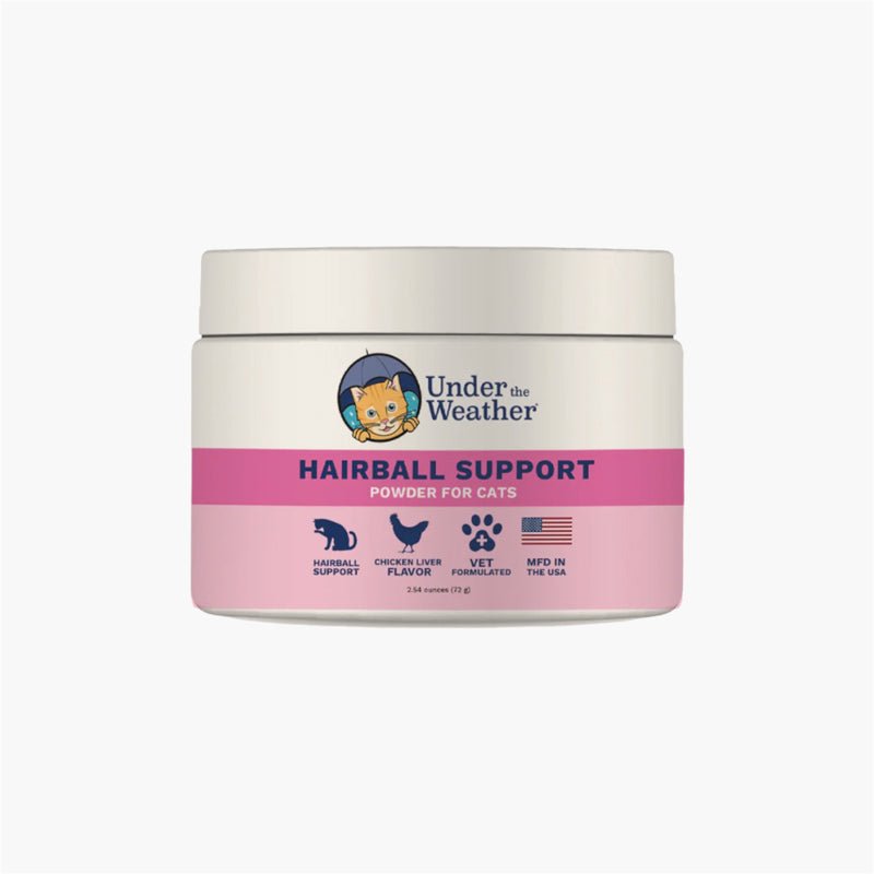 Under The Weather Hairball Support Powder for Cats - CreatureLand