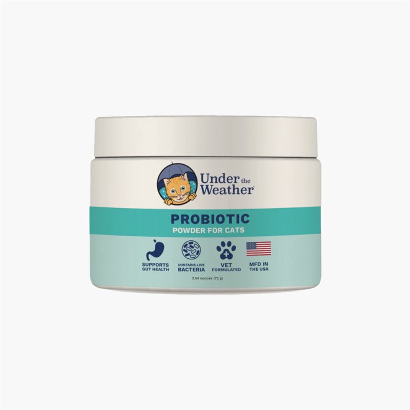Under The Weather Probiotic Powder For Cats - CreatureLand