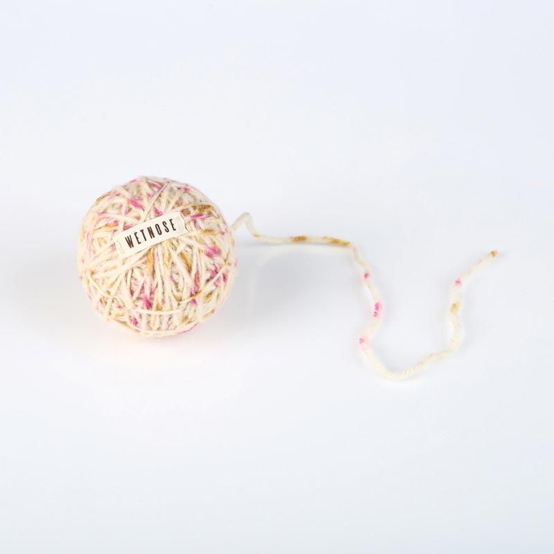 Wetnose Big Yarn ball Catnip Toy - CreatureLand