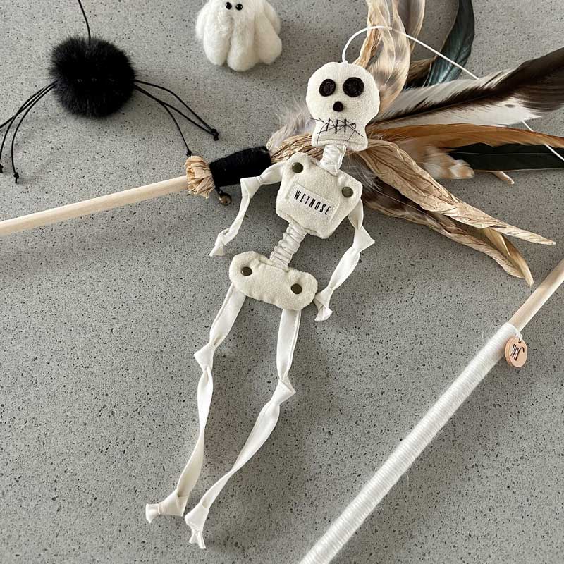 Wetnose [PREORDER] Skeleton Cat Teaser - CreatureLand