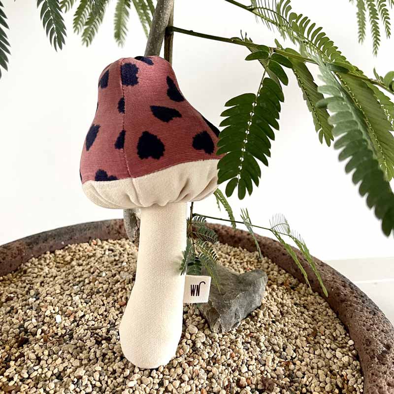 Wetnose [PREORDER] Toadstool Catnip Toy (3 Colours) - CreatureLand