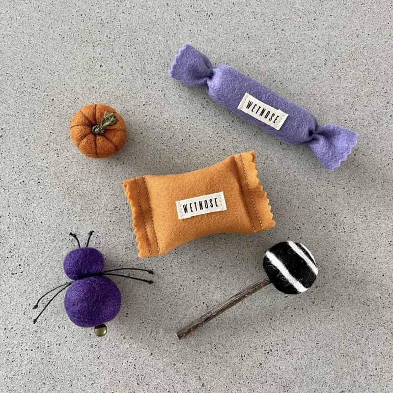 Wetnose [PREORDER] Trick Or Treat Catnip Toy Set - CreatureLand