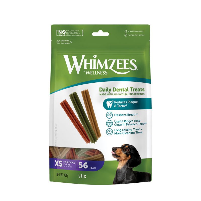 Whimzees Natural Stix Dental Dog Chews - CreatureLand
